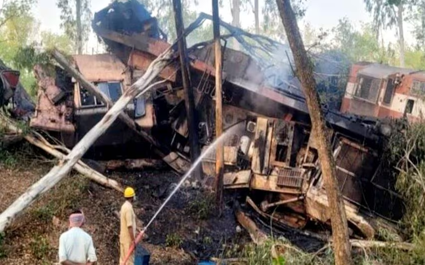 Deadly Train Accident in Jharkhand