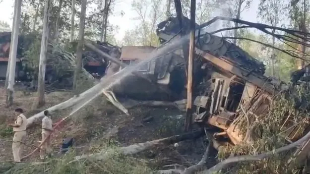 Deadly Train Accident in Jharkhand